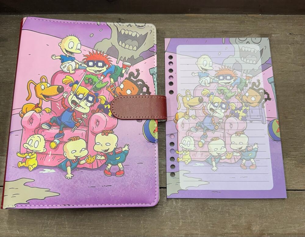 Rugrats Size A5 Binder and Matching Paper